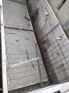 Teknik Pembesian yang Benar untuk Dinding Kolam Berkontur